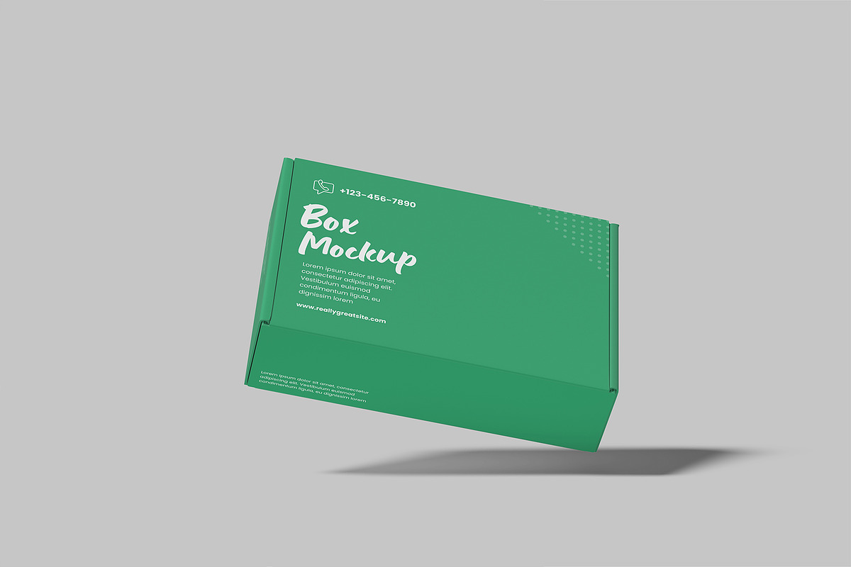 Mailer Box Mockup, a Packaging Mockup by lamorastudio (Photo 6 of 11)