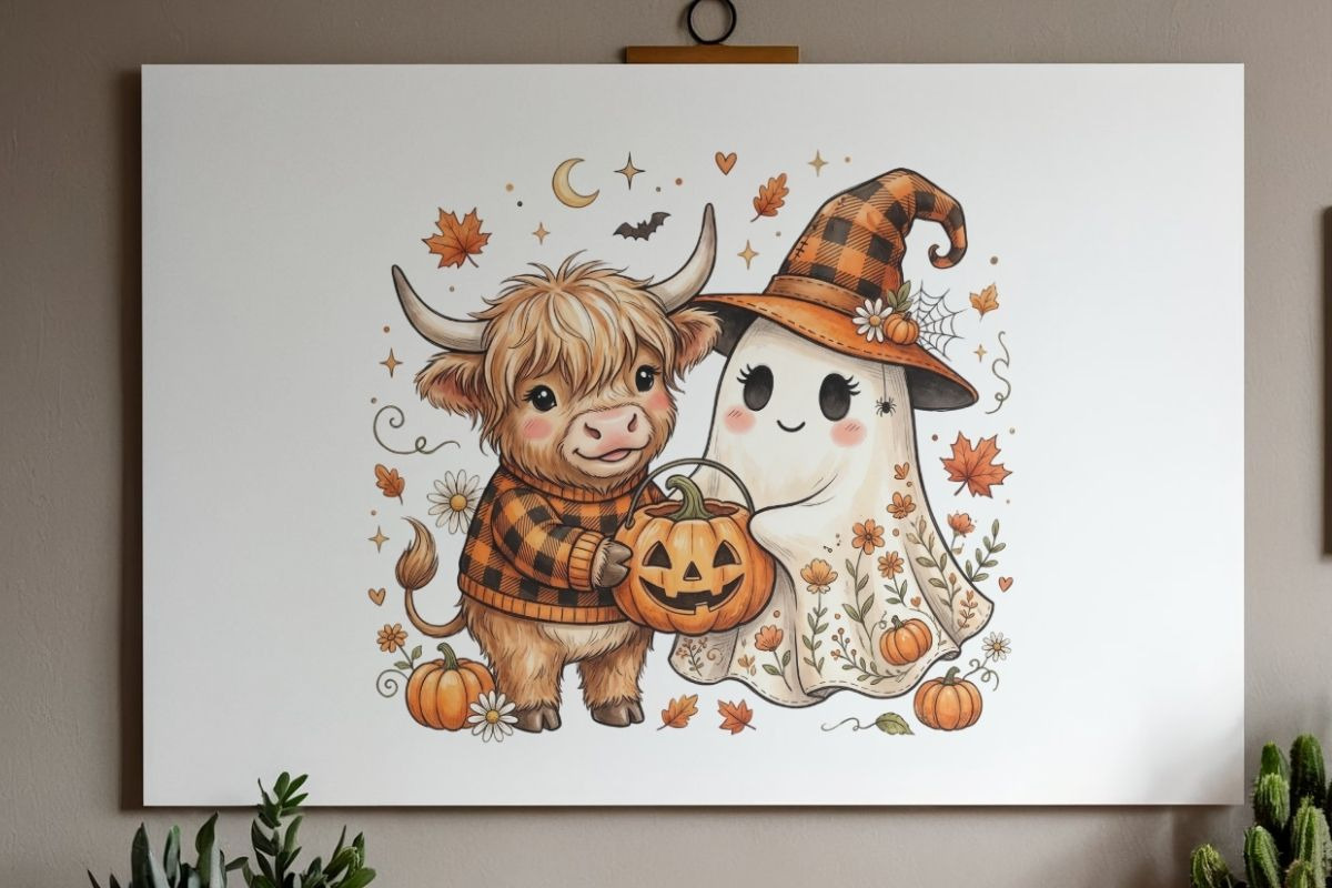 Horror Mask Fall Coffee PNG Bundle, an Object Graphic by Pixxel_Studio (Photo 5 of 10)