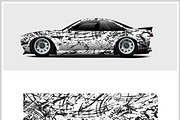 Vehicle Wrap Design, a Transportation Illustration by CarWrap design (Thumbnail 1 of 3)