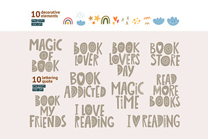 Book Lover Graphic Collection