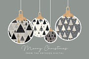 14 seamless minimalism Christmas, a Pattern Graphic by ARTOZEN DIGITAL (Thumbnail 4 of 14)