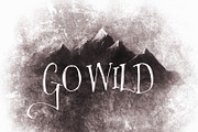 Go Wild Mountain Scene, an Illustration by Digital Art Downloads (Thumbnail 1 of 4)