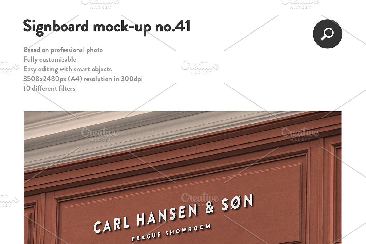 50 sign facade signboard logo mock, a Product Mockup by PrintPixel (Photo 44 of 53)