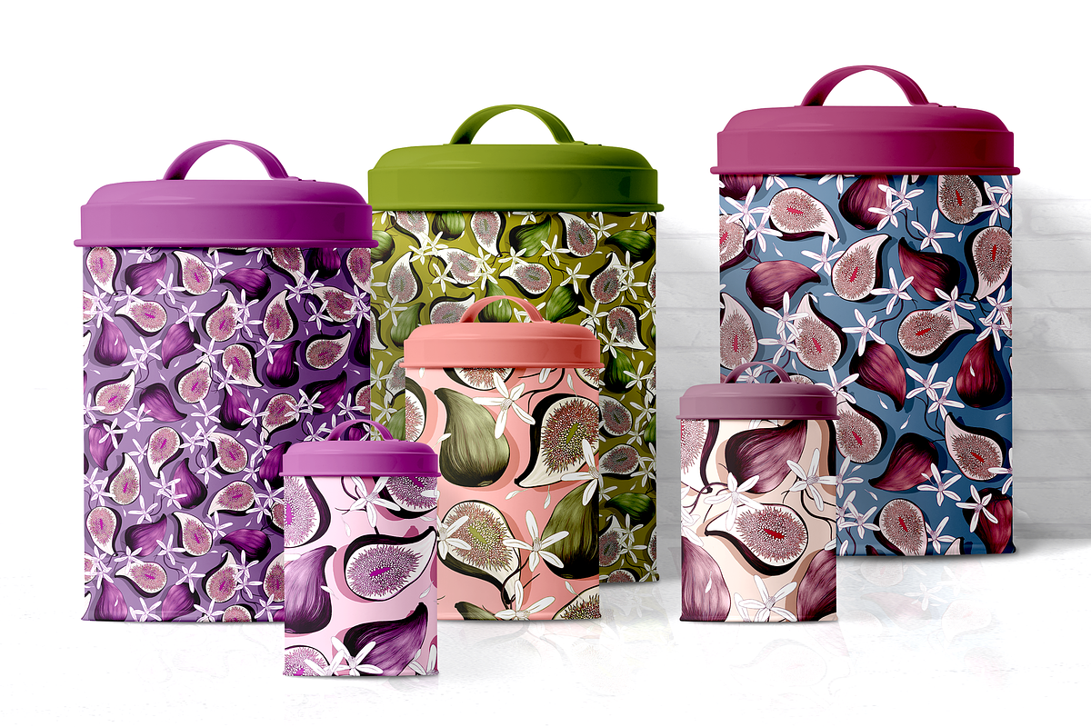 Seamless pattern - Figs, a Pattern Graphic by Yummy (Photo 4 of 6)
