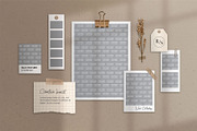 Mood Board Mockup, a Card Template by BrandPacks (Thumbnail 2 of 2)