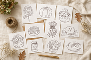 Hand-Drawn Pumpkin & Autumn Bundle, a Seasonal Illustration by Anna Studio (Thumbnail 10 of 11)