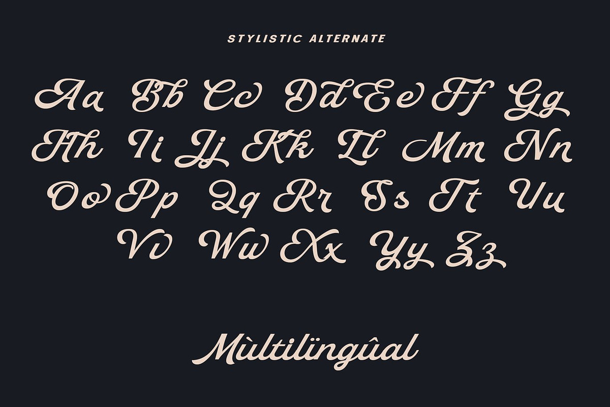 Kathed - Modern Handwritten Script, a Script Font by Luna Shop (Photo 3 of 7)