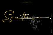 Southera, a Script Font by Mozyen Studio (Thumbnail 1 of 9)