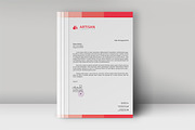 Letterhead Template, a Stationery Template by artisanHR (Thumbnail 4 of 6)