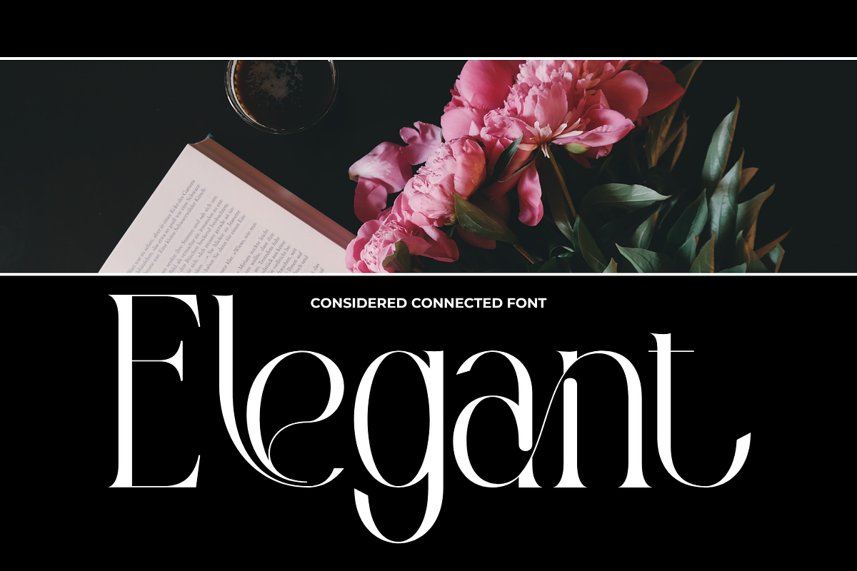 Considered Connected - Elegant Serif, a Serif Font by 177Studio (Photo 6 of 8)