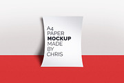 A4 Paper Mockups, a Print Template by Chris Broderick (Thumbnail 4 of 5)