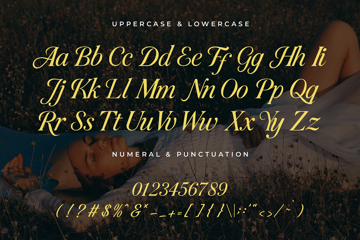 Valerine – Modern Script Font, a Script Font by overlaytemplates (Photo 4 of 5)