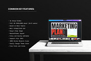 HUGE | Marketing Plan Template, a Presentation Template by ArtisanaAura (Thumbnail 3 of 11)