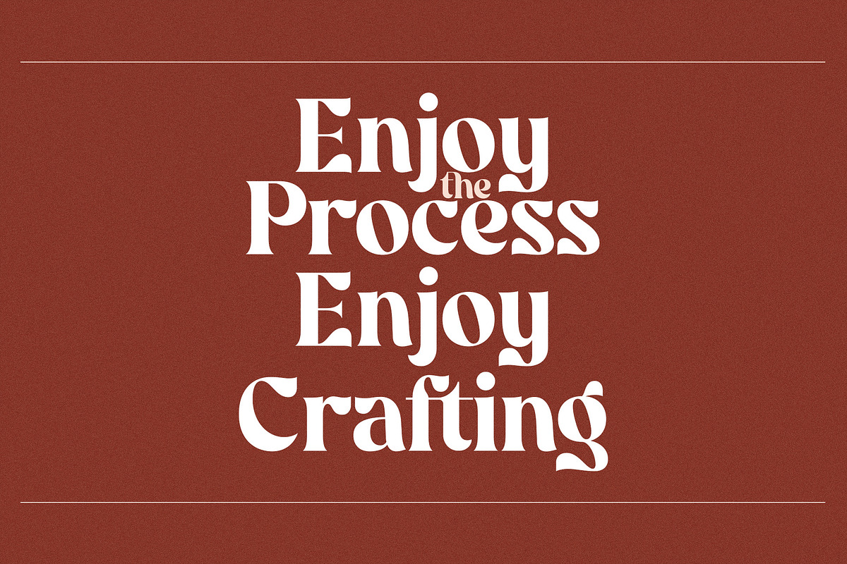 Sableklish - Unique Serif Display, a Serif Font by Mokatype Studio (Photo 6 of 10)