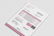 Clean docx Word corporate invoice, a Stationery Template by Inkpower (Thumbnail 1 of 6)