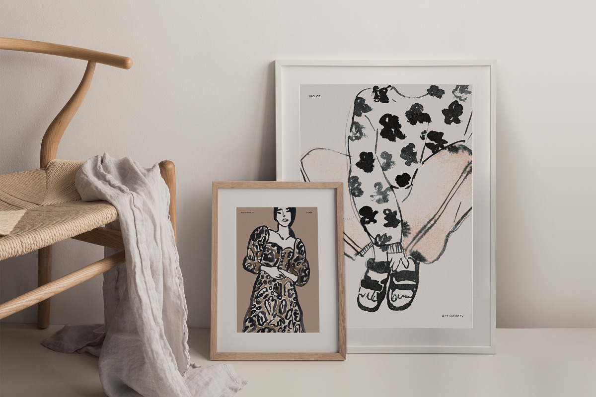 Fashion Prints Posters, an Object Graphic by iStar Design (Photo 4 of 10)