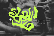 Shatoze - Experimental Graffiti Font, a Font by Typia Nesia (Thumbnail 9 of 11)