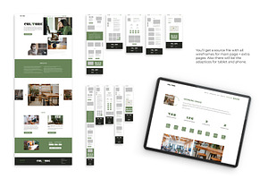 Coworking Website Template