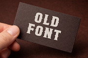Black Bold Western Font, a Slab Serif Font by Fourteen Letter (Thumbnail 2 of 5)