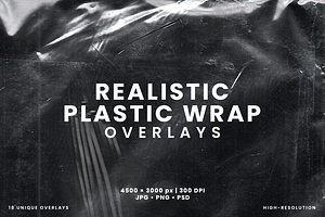 Crumpled Plastic Overlay Collection