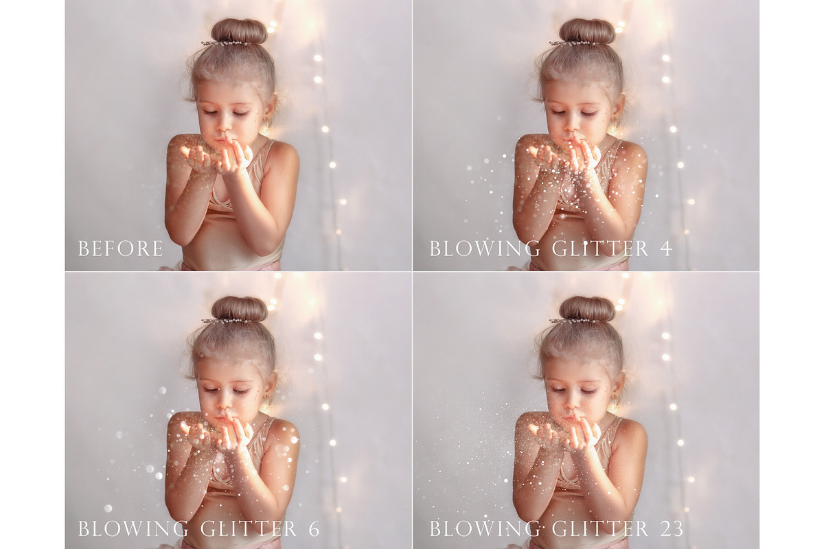 Blowing silver glitter overlays, an Object Graphic by Paper Farms (Photo 3 of 6)