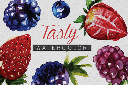 tasty watercolor set