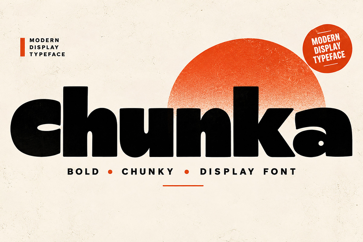 Chunka, a Slab Serif Font by Wow Magic (Photo 1 of 4)