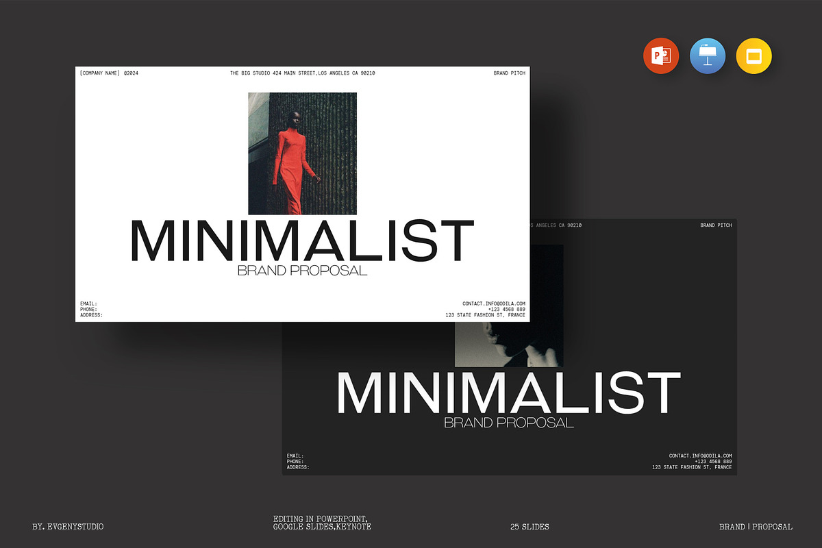 Minimalist Brand Proposal Template