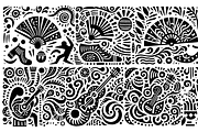 Vintage Gecko Folk Art, a Decorative Illustration by devastd (Thumbnail 12 of 27)