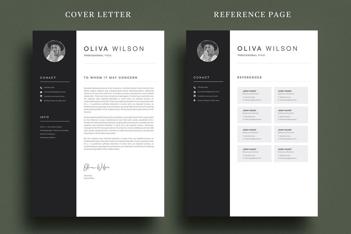Resume/CV, a Resume Template by UX-group (Photo 4 of 5)