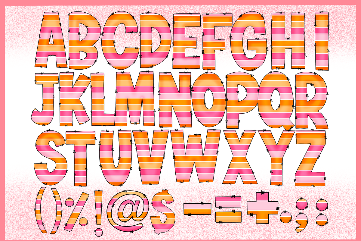 Happy halloween-PNG fonts, a Blackletter Font by It me digital art (Photo 7 of 9)