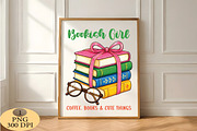 Bookish Girl PNG, a Seasonal Illustration by Daily.Designs (Thumbnail 5 of 5)