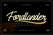 Fordlander Font