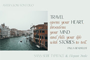 Aster Glow | Spring font duo, a Sans Serif Font by Anna Zakharchenko (Thumbnail 4 of 19)