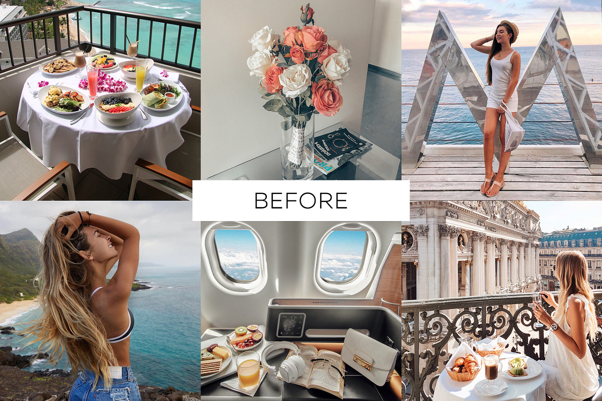 Travel Blogger Lightroom Presets, an Action Add-On by Willa (Photo 2 of 15)