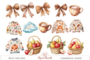 Whimsical Halloween Clipart, a Decorative Illustration by MockupWizard (Thumbnail 6 of 8)