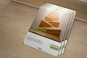 Realistic Flyer Mock Up, a Print Template by RgraphicsDesign (Thumbnail 2 of 4)