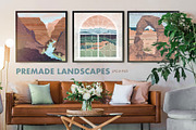 Illustrative Landscape Creator, an Object Illustration by Anugraha Design (Thumbnail 5 of 11)