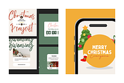 Christmas Instagram Post Pack Canva, a Social Media Template by Angkalimabelas (Thumbnail 4 of 5)