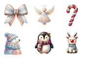 Faux Yarn Christmas PNG, an Illustration by Design Market (Thumbnail 3 of 5)
