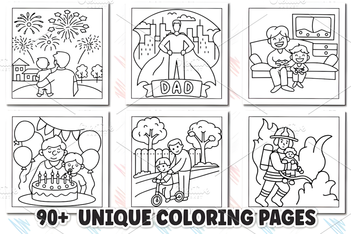 Bold & Easy Father’s Day, a Seasonal Illustration by Design Station (Photo 4 of 7)