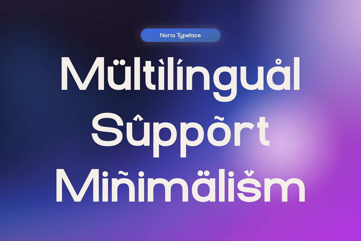 Noria - Modern Sans Serif Font, a Sans Serif Font by Flawless And Co (Photo 10 of 11)
