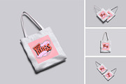 Shopping Bag Mockup, a Packaging Mockup by Hubzway (Thumbnail 1 of 5)