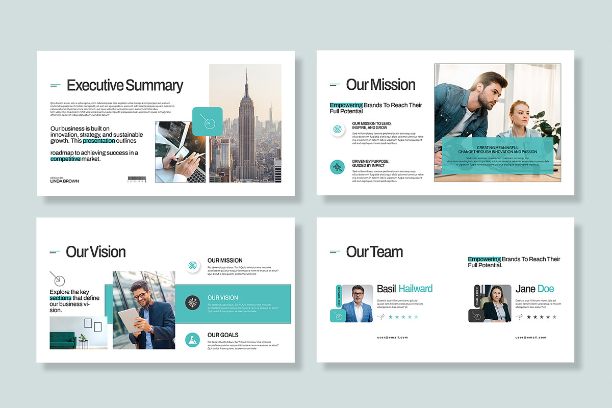 Business Pitch deck Presentation preview 3