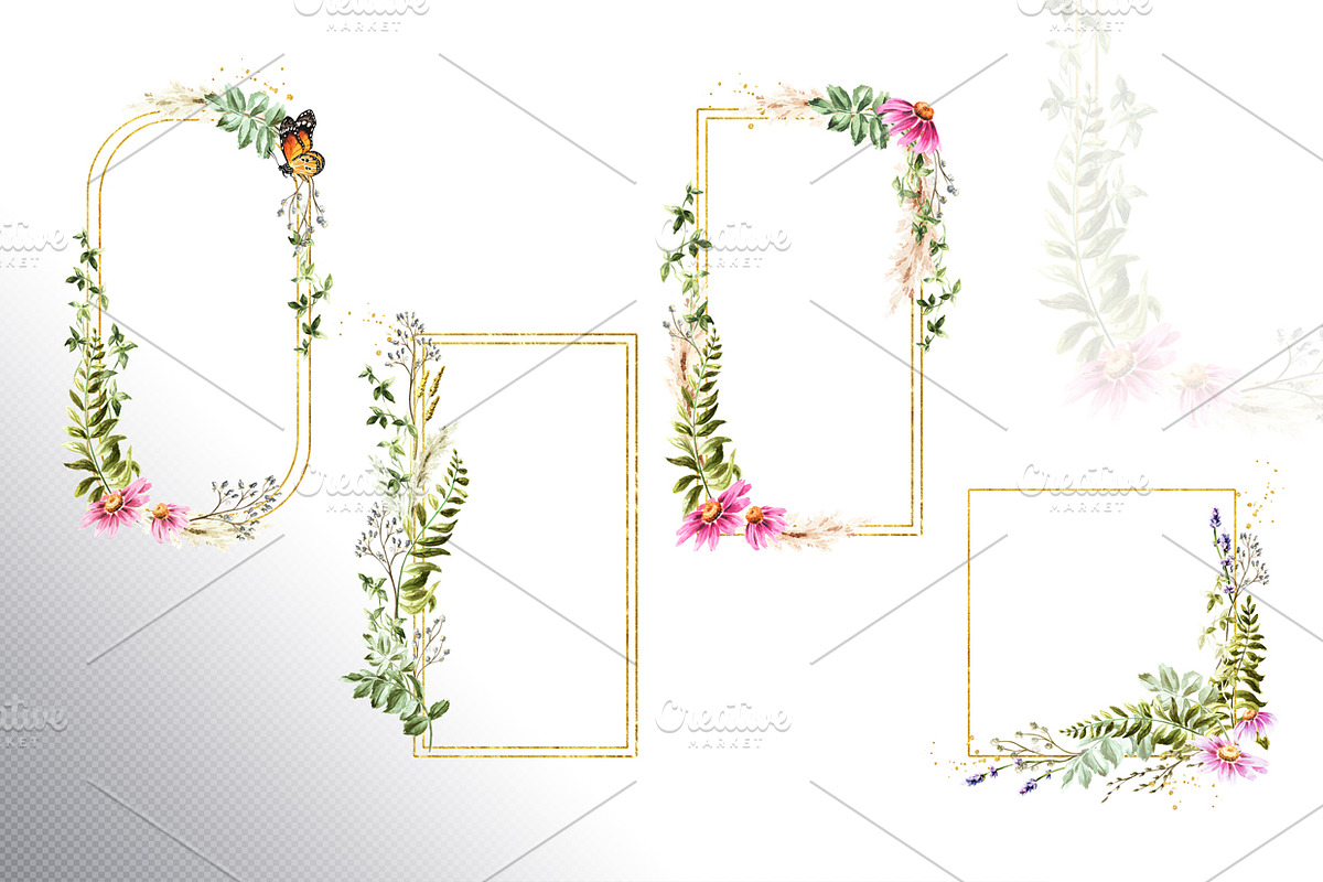 Wildflowers, a Decorative Illustration by Daria Ustiugova (Photo 10 of 14)