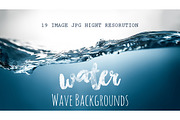 Water Wave Backgrounds, a Texture Graphic by pongsakornjun (Thumbnail 1 of 5)