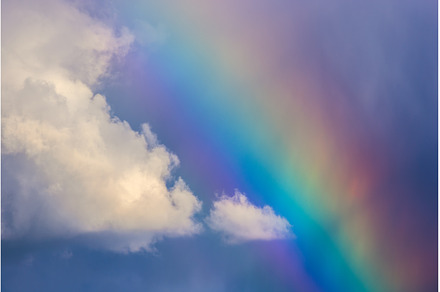 The Rainbow after the storm, an Abstract Photo by Lukas Jonaitis SHOP