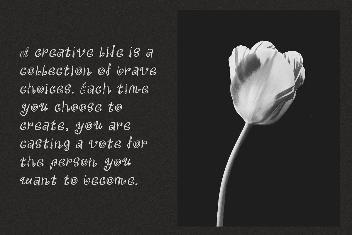 Swirly elegant quirky whimsical font, a Handwritten Font by Ashiya Pixel (Photo 2 of 8)