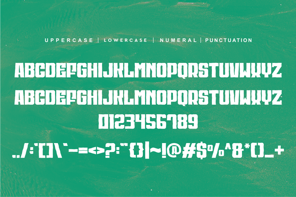 Gequica Sporexyn Brush, a Handwritten Font by QR Design Studio (Photo 5 of 7)