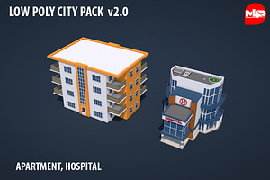 Low Poly City Pack V 2.0